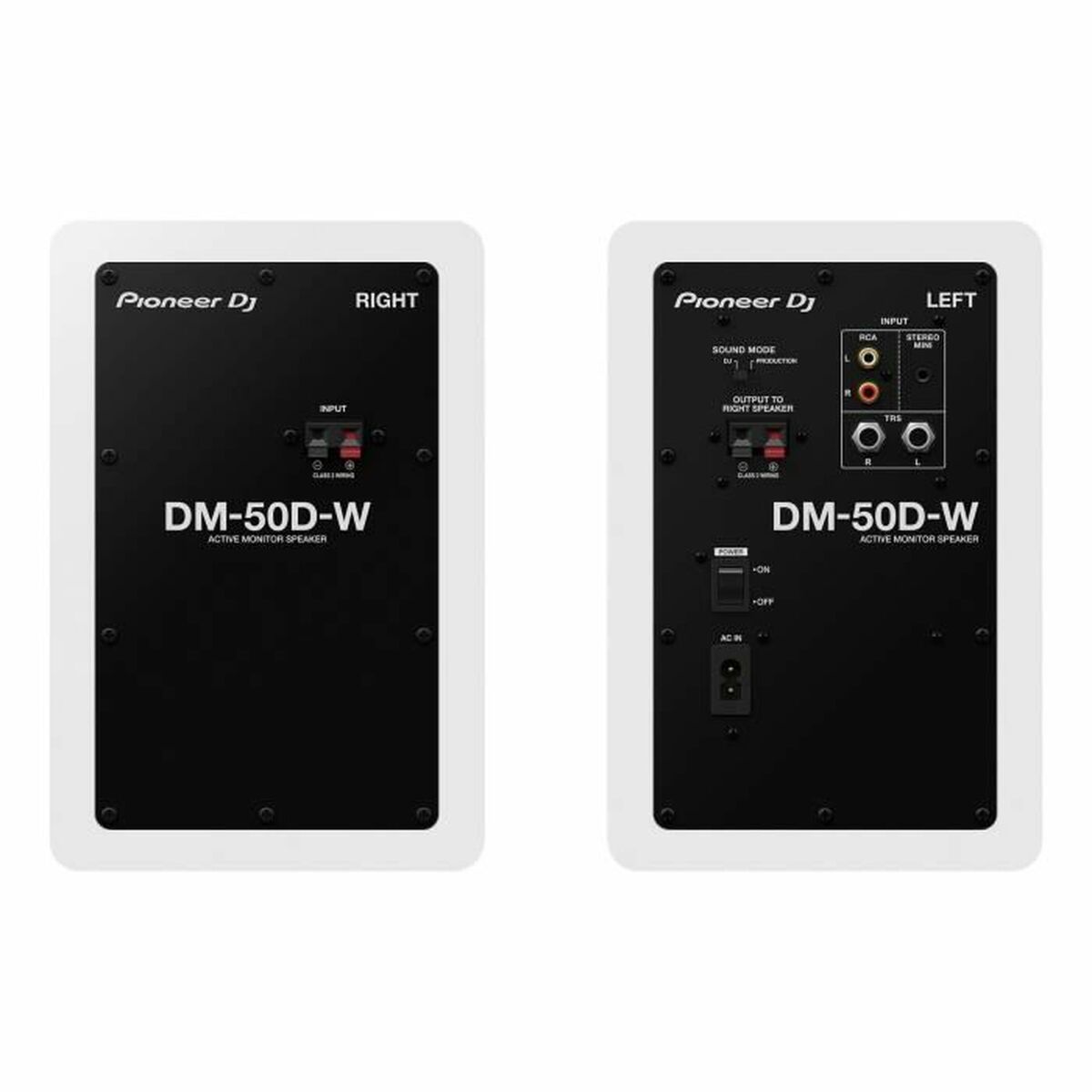 Difuzoare Pioneer DJ DM-50D-W